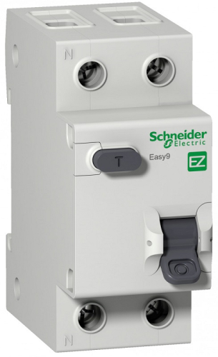 Автомат дифференциального тока АВДТ Schneider Electric Easy9 2п 40А 30мА 4,5кА C тип AC картинка
