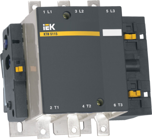Контактор электромагнитный IEK КТИ-5150 150А 400В тип АС3 картинка