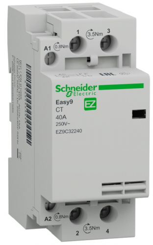 Контактор модульный Schneider Electric Easy9 2п 2НО 40А 230В АС картинка