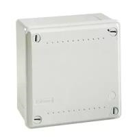 Коробка распределительная DKC ОП 100x100x50мм IP56 с гладкими стенками серый