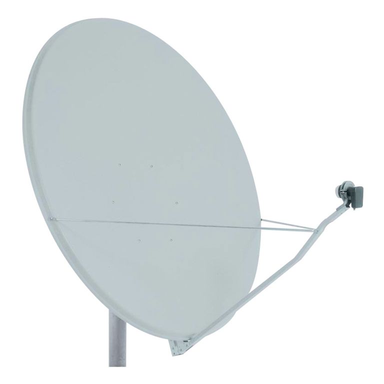 Антенна спутниковая офсетная Fracarro RO150, 150 см, аллюминий, цвет белый      