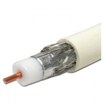 Кабель коаксиальный Cadena RG-6U белый (100м)