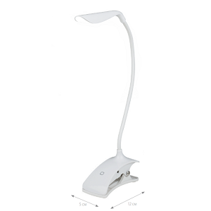 Светильник настольный Uniel LED TLD-533 AC/DC 5Вт 250Лм 5500K Диммер/Белый/Прищепка, Uniel, купить, цена, доставка, безопасность Светильник настольный Uniel LED TLD-533 AC/DC 5Вт 250Лм 5500K Диммер/Белый/Прищепка Uniel — купить по цене от 1 100 ₽ | ПрофБезопасность