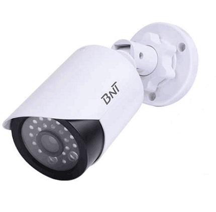 Муляж камеры видеонаблюдения уличной цилиндрический, белый Муляж камеры видеонаблюдения уличной цилиндрический, белый