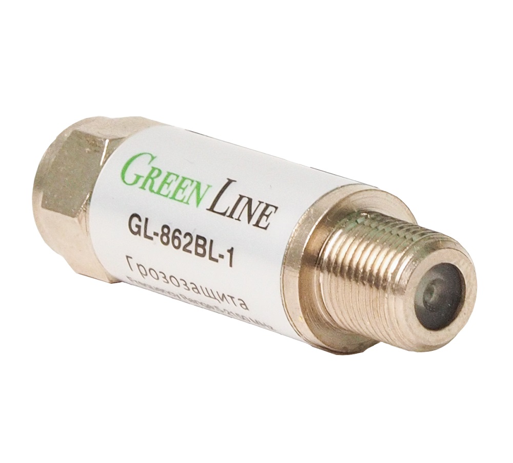 Грозозащита коаксиального кабеля Green Line GL-862BL-1