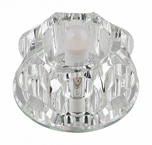 Светильник встраиваемый Fametto/Fiore DLS-F105 G9 GLASSY/CLEAR 65мм/35Вт, Fametto, купить, цена, доставка, безопасность Светильник встраиваемый Fametto/Fiore DLS-F105 G9 GLASSY/CLEAR 65мм/35Вт Fametto — купить по цене от 315 ₽ | ПрофБезопасность