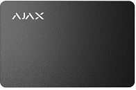 Карта Mifare 13.56 MHz Ajax Pass черная