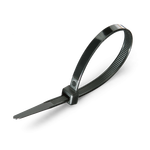 Стяжки нейлоновые Fortisflex КСС 5x300 (ч) (100шт.) 
