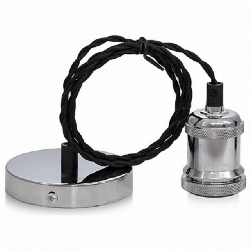 Светильник подвесной Sun Lumen RETRO-1 с кольцом Е27 Хром, Sun Lumen, купить, цена, доставка, безопасность Светильник подвесной Sun Lumen RETRO-1 с кольцом Е27 Хром Sun Lumen — купить по цене от 510 ₽ | ПрофБезопасность