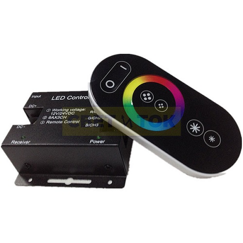 Контроллер для светодиодной RGB ленты SW-G Deluce (радио) RF-RGB-S-24A 12/24В 24А IP20 114х55х22мм, SW-Group, купить, цена, доставка, безопасность фото 2 Контроллер для светодиодной RGB ленты SW-G Deluce (радио) RF-RGB-S-24A 12/24В 24А IP20 114х55х22мм SW-Group — купить по цене от 2 650 ₽ | ПрофБезопасность фото 2