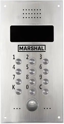 Видеопанель вызывная Marshal CD-7000-MF V-Color-PAL (в. 6_Х) евростандарт