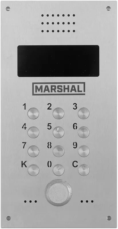 Аудиопанель вызывная Marshal CD-7000-PR (в. 6_Х) евростандарт