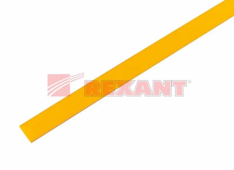 Термоусадка Rexant 9.0/4.5 1м желтая