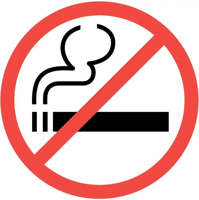 P 02 Запрещается пользоваться открытым огнем и курить