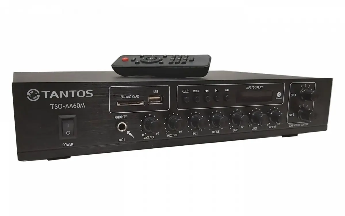 Трансляционный музыкальный усилитель Tantos TSo-AA60M New