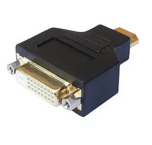 Переходник Rexant шт.HDMI - гн.DVI-D Gold картинка