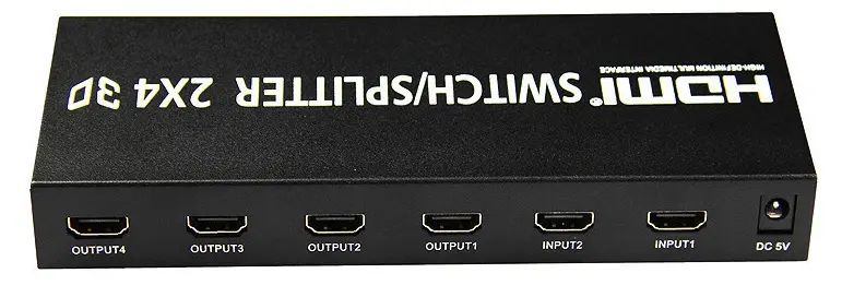 Делитель HDMI Switcher 2x4 купить в Сочи, Адлере, Лазаревском цены