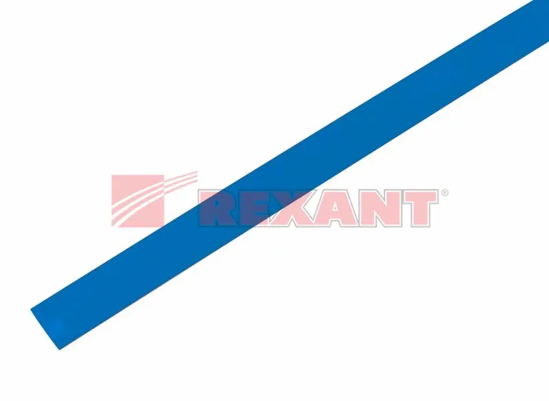 Термоусадка Rexant 9.0/4.5 1м синяя