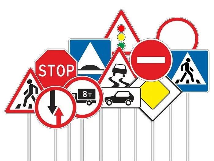 Дорожные знаки в Сочи 