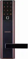 Электронный замок Samsung SHP-DH538 черный/медь картинка