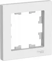 Рамка универсальная Systeme Electric AtlasDesign 1-м. белый картинка