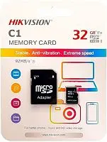 Карта памяти MicroSDXC Hikvision+ 32 Gb (92/20 Mb/s) картинка