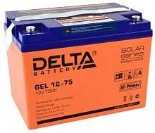 Аккумулятор Delta GEL 12-75 картинка