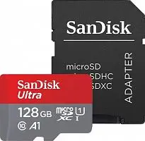 Карта памяти MicroSDXC SanDisk Ultra 128 Gb (80/10 Mb/s) картинка