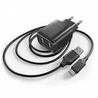 Зарядное устройство GAL UC-1499, 5V/2.4А, кабель Type-C картинка