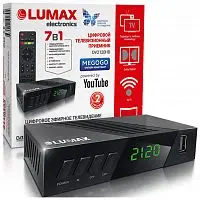 Цифровой эфирный IPTV приемник LUMAX DV2120HD картинка
