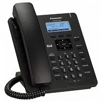 Телефон IP Panasonic KX-HDV130 2 SIP линии, PoE, черный картинка