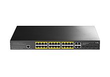Коммутатор управляемый Cudy GS2028PS4 PoE 400Вт Cudy — купить по цене от 40&nbsp;200 ₽ | ПрофБезопасность