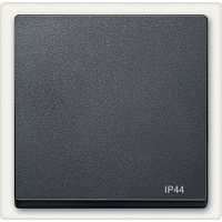 Лицевая панель Schneider Electric Merten System M для 1-кл. выключателя IP44 антрацит