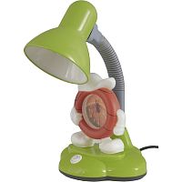Светильник настольный Camelion "Часы" KD-388 С05 220В E27 40Вт Зеленый Camelion — купить по цене от 1&nbsp;625 ₽ | ПрофБезопасность