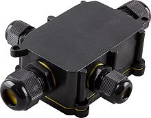 Коробка распределительная FERON LD525 водонепроницаемая на 5 выходов, 450V, 140х100х36, черный Feron — купить по цене от 690 ₽ | ПрофБезопасность