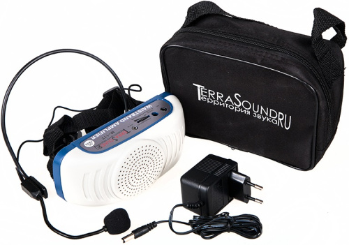 Усилитель голоса поясной TerraSound M-117A фото 2