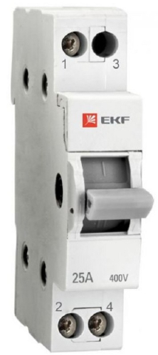 Переключатель фаз трехпозиционный EKF Basic 1п 63А тип AC картинка