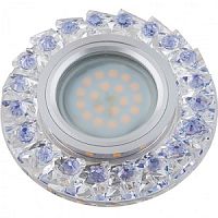 Светильник встраиваемый Fametto/Luciole DLS-L120 GU5.3 CHROME/CLEAR+PURPLE 70мм/35Вт+1Вт Fametto — купить по цене от 490 ₽ | ПрофБезопасность