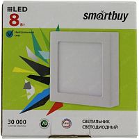 Светильник светодиодный накладной Square SDL Smartbuy LED 220В 8Вт 5000К IP20 Квадрат/Металл Smartbuy — купить по цене от 315 ₽ | ПрофБезопасность