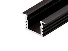 Профиль для светодиодной ленты встраиваемый Arlight PDS-F-2000 ANOD Black 2000x22x12.2мм, 200см Arlight — купить по цене от 3&nbsp;000 ₽ | ПрофБезопасность
