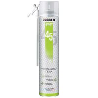 Пена монтажная бытовая Zigger PF, всесезонная, выход до 45 л, 650 г