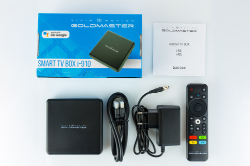 Приставка СмартТВ Goldmaster I-910 2/16Gb Android 10.0 фото 13