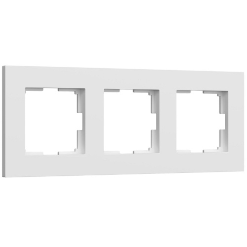 Рамка универсальная Werkel Slab 3-м. белый матовы, Werkel, купить, цена, доставка, безопасность Рамка универсальная Werkel Slab 3-м. белый матовы Werkel — купить по цене от 1 150 ₽ | ПрофБезопасность