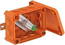 Коробка огнестойкая OBO FireBox T100ED 6-5A 150x116x67мм 5x6мм IP65 оранжевый картинка