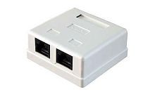 Розетка компьютерная внешняя 2xRJ-45 CAT5e