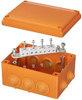 Коробка огнестойкая DKC Vulcan 150x110x70мм 8x4мм IP55 оранжевый картинка