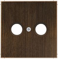 Лицевая панель Jung LS990 metal для 2-м. розетки TV+R античная латунь Jung — купить по цене от 8&nbsp;477 ₽ | ПрофБезопасность