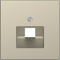 Лицевая панель Schneider Electric Merten D-Life для 1-м. розетки RJ45 сахара 