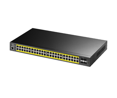 Коммутатор управляемый Cudy GS2048PS4 PoE 720Вт фото 2 Коммутатор управляемый Cudy GS2048PS4 PoE 720Вт фото 2