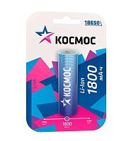 Аккумулятор Космос 18650 2200мА.ч без защиты (блист.1шт)  KOC18650Li-ion18UBL1 Космос — купить по цене от 400 ₽ | ПрофБезопасность